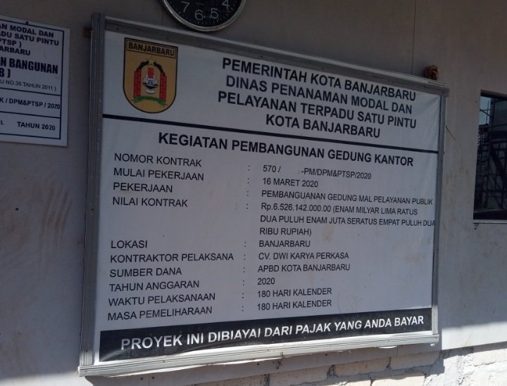 Rancu, Pernyataan Terkait Tahun Anggaran Pembangunan MPP Antara DPMPTSP dan BPKAD Berbeda, Apakah Terjadi Pelanggaran Aturan? 2 S00603 12584866 1