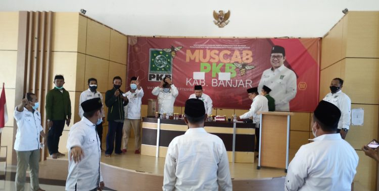 Muhammad Zaini Nahkodai DPC PKB Kabupaten Banjar Menang Secara “Voting”